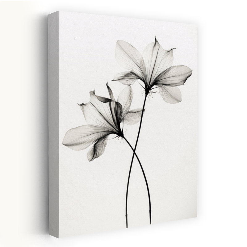 Treechild - «Whispers Of Petals», art mural contemporain abstrait, H 24 po x l 16 po
