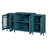 62" TV Stand, Buffet Sideboard Cabinet