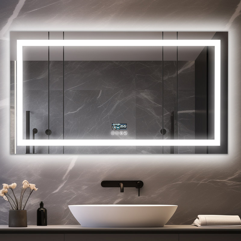 Mirror, 60 cm H x 100 cm W