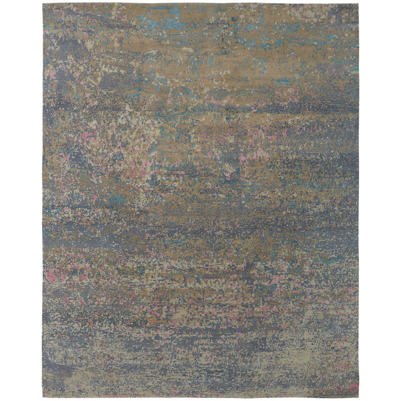 Abstract Area Rug, Rectangle 8' x 10'