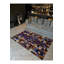 Tapis décoratif multicolore à motif géométrique mixte-119091184
