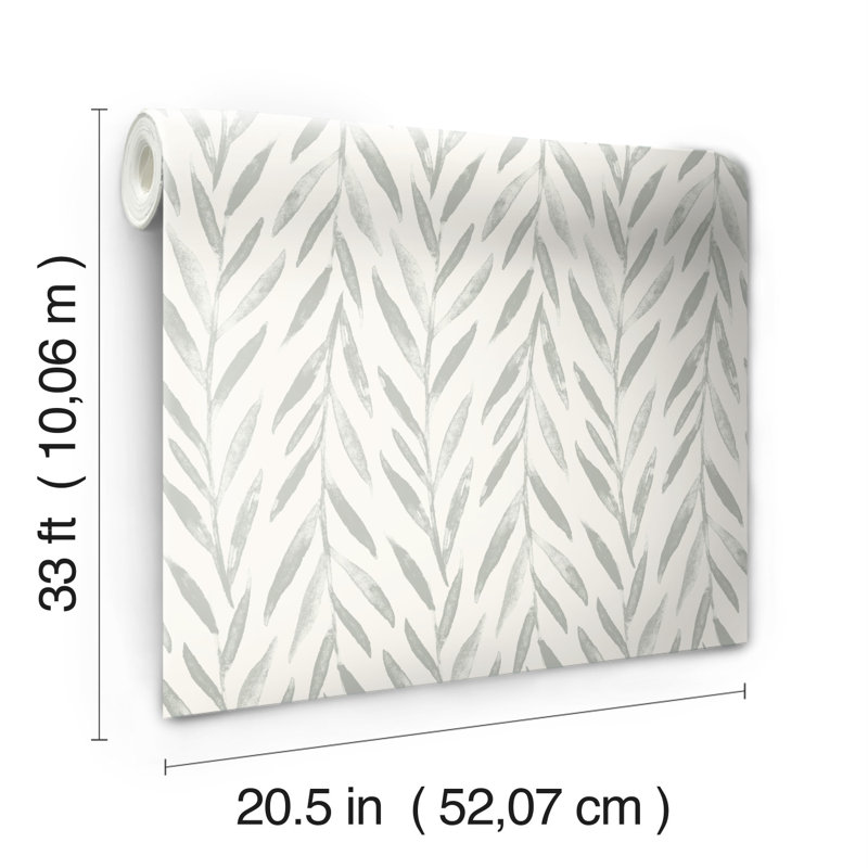Willow Wallpaper, Grey