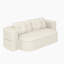 Lit de 78,7 po avec 21 couvertures, fond glissant, velours côtelé doux, idéal pour une fonction convertible pliable moderne de bureau, 2 coussins fonctionnels, éponge à haute résilience, convenant à la maison