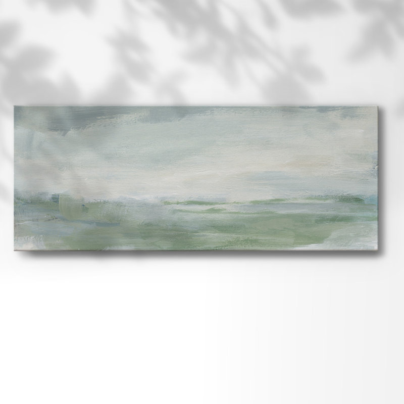 Bord de mer II sur toile, H 8 po x l 20 po x P 1,5 po