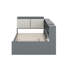 Lit plateforme avec tablettes, lit gigogne et tête de lit-1411058210-1411058209