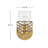 Della Single-Light Chevron Bath Vanity-65382728