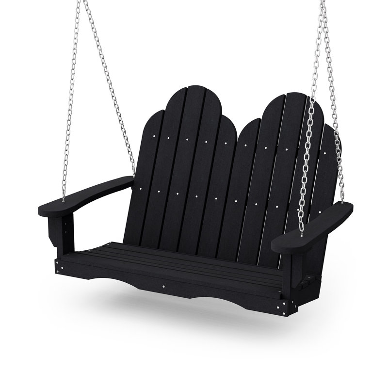 Balancelle classique Adirondack, Noir