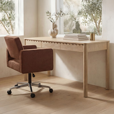 Chaise de bureau Harris - Bourgogne