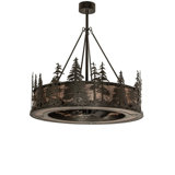 Tall Pines Downrod Ceiling Fan