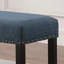Banc de salle à manger avec garniture cloutée-1908060328