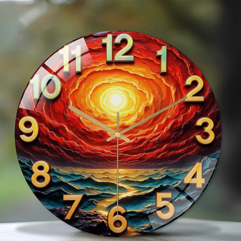 Horloge murale 12 po