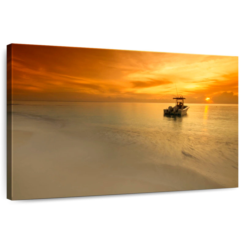 Bateau Kerrick Mammee Bay Sunse, H 8 po x l 12 po
