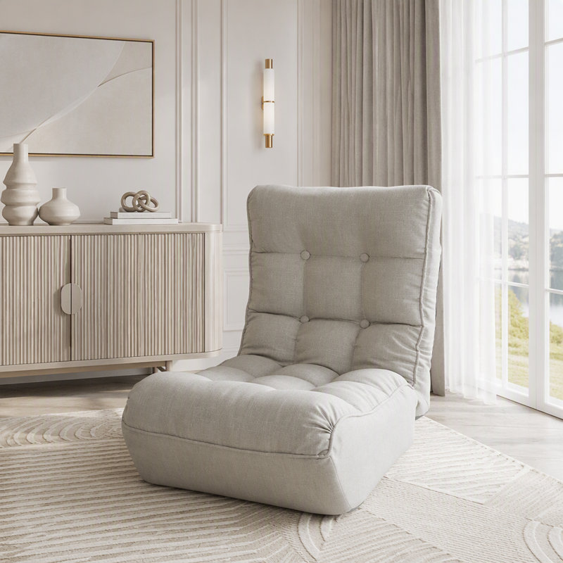 Fauteuil inclinable simple, Gris