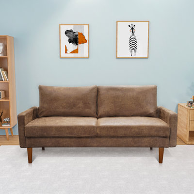 Arbella 70" Upholstered Square Arm Sofa