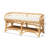 Cahl Rattan Bench