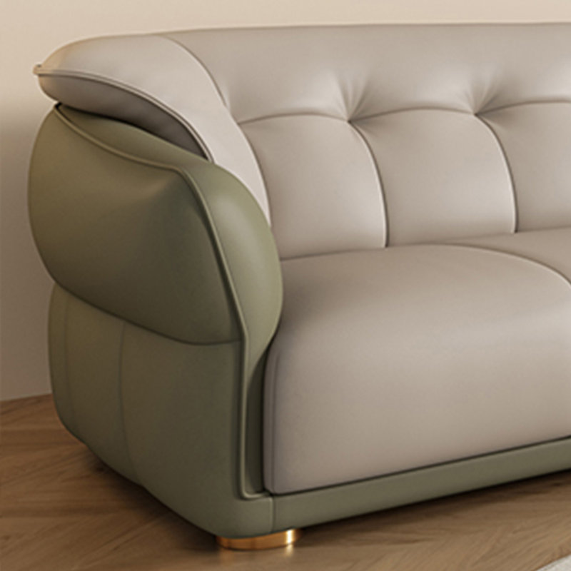 Canapé italien crème en ligne, H 31,88 po x l 74,8 po x P 39,37 po