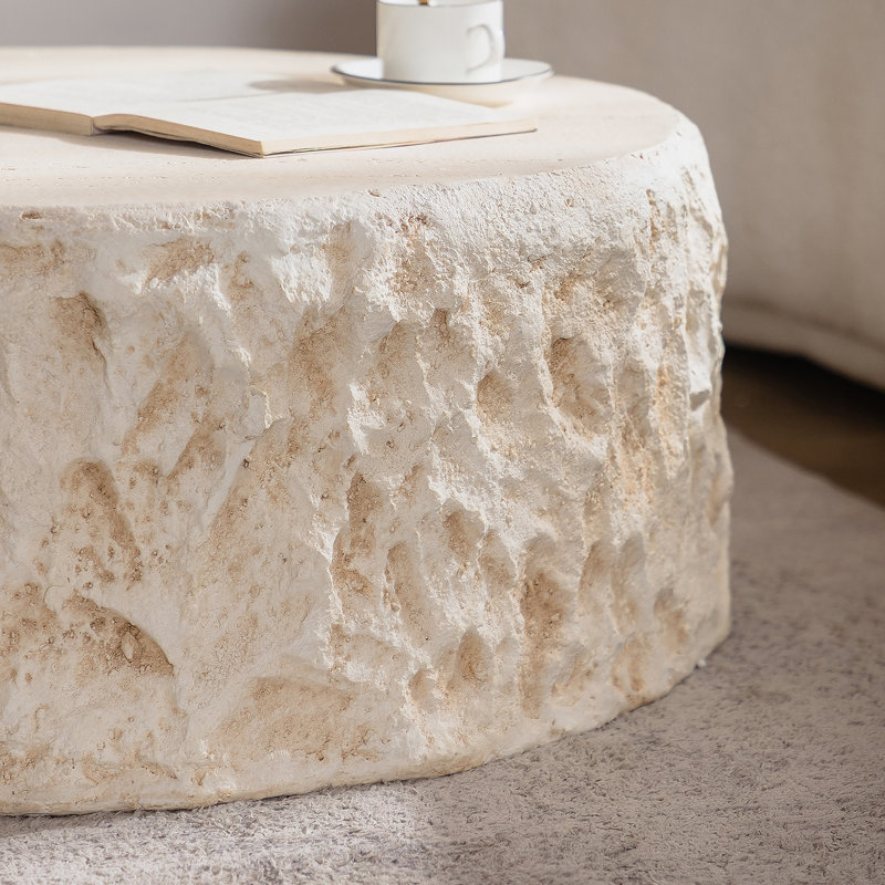 Table basse ronde Mgo Mid-Century