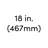 Severin B 18" Center to Center Appliance Pull-21453261