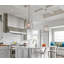 Cecilia 1 - Light Polished Nickel Geometric Pendant
