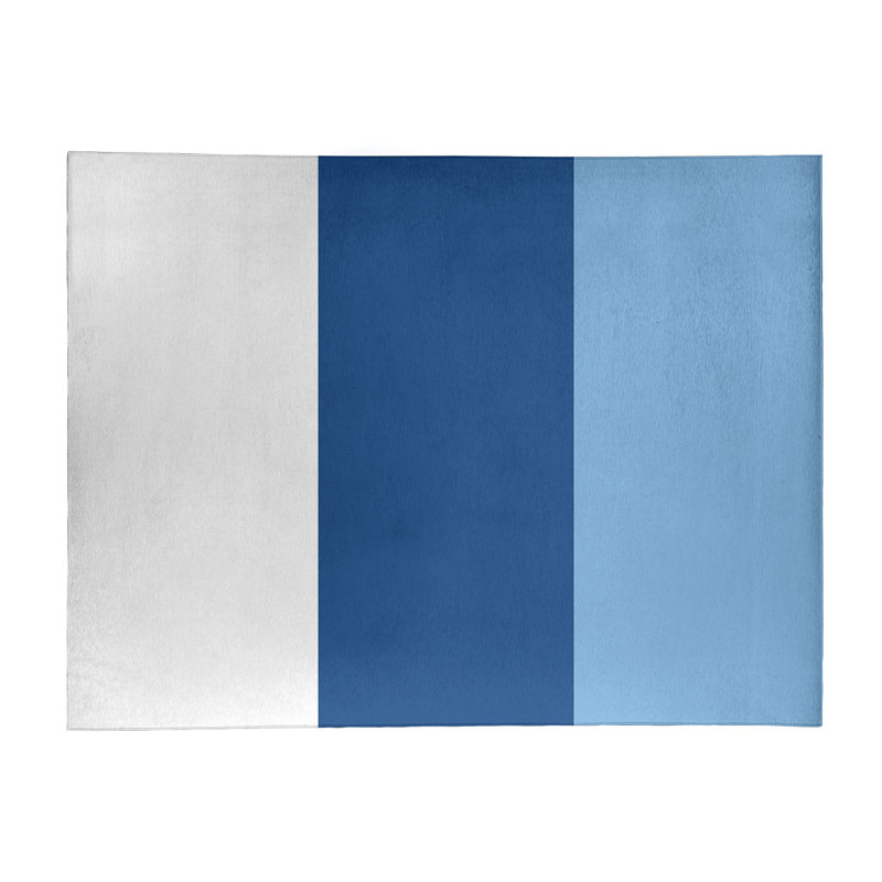 Chenille Striped Indoor Rug, Rectangle 5' x 7'