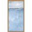 «Calm Horizon Under Clouded Sky II» par Bruford, reproduction d'art sur toile encadrée