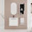 Wall-Mounted Bathroom Vanity With Ceramic Sink