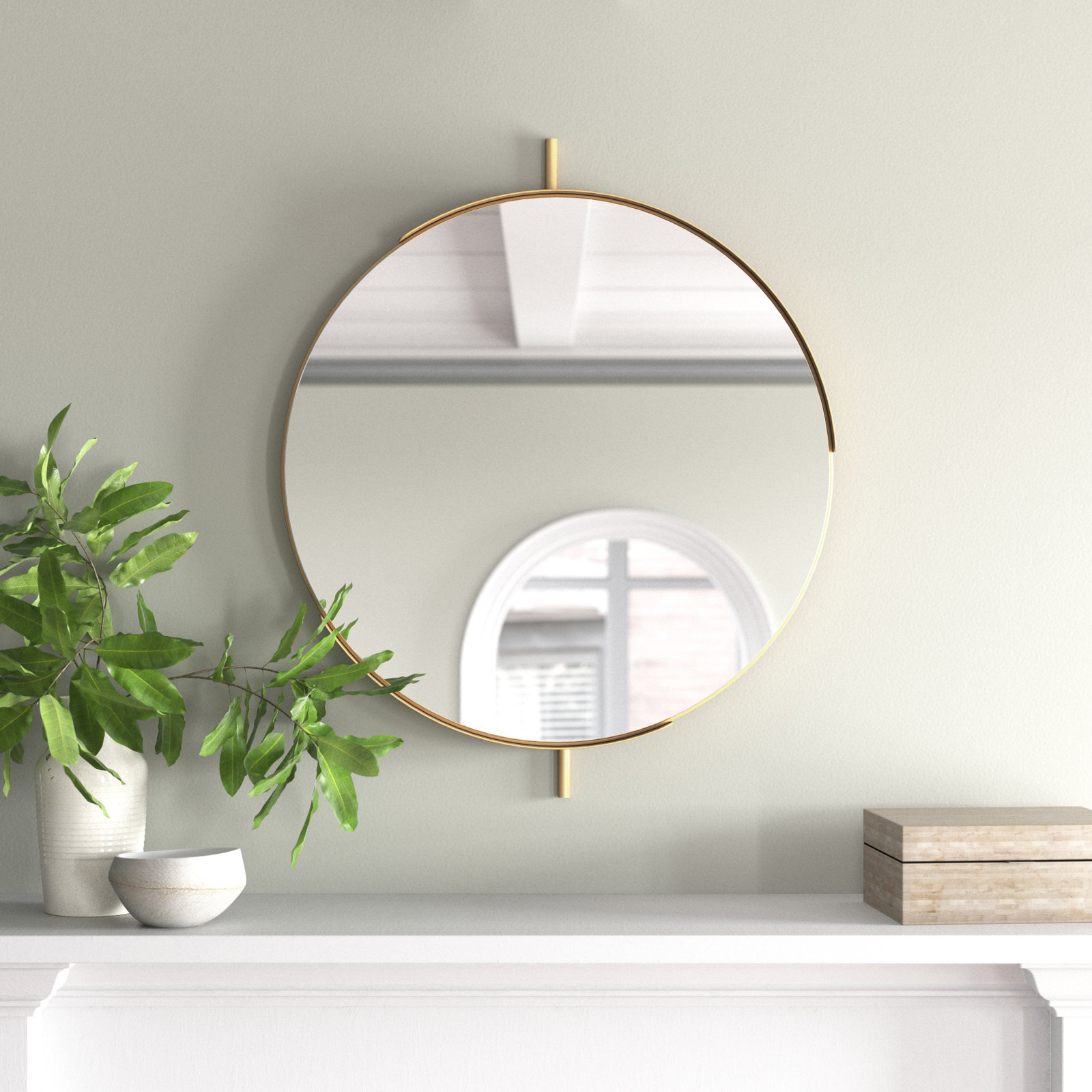 Elmina 30" Accent Mirror