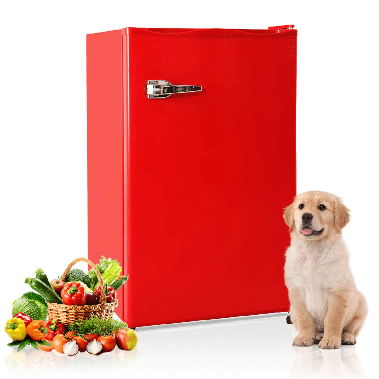 Portable 2.3 Cubic Feet Frost-Free Upright Freezer with Adjustable Temperature Controls