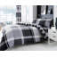 Check Pattern Polycotton Duvet Cover Set with Matching Pillowcases - Machine Washable Bedding Set-121081147-28304786