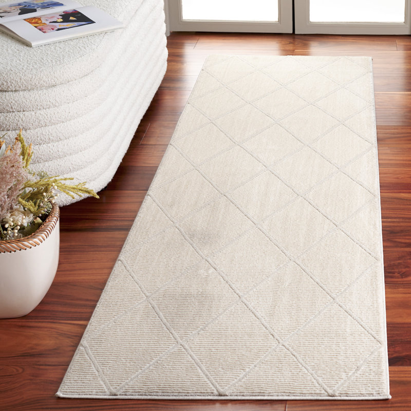 Moneque Performance Geometric Rug, Runner 2'3" x 8'