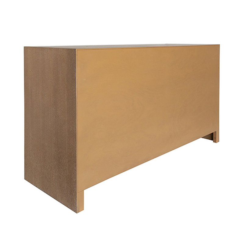 Carla 6 - Drawer Dresser, Cerused Oak