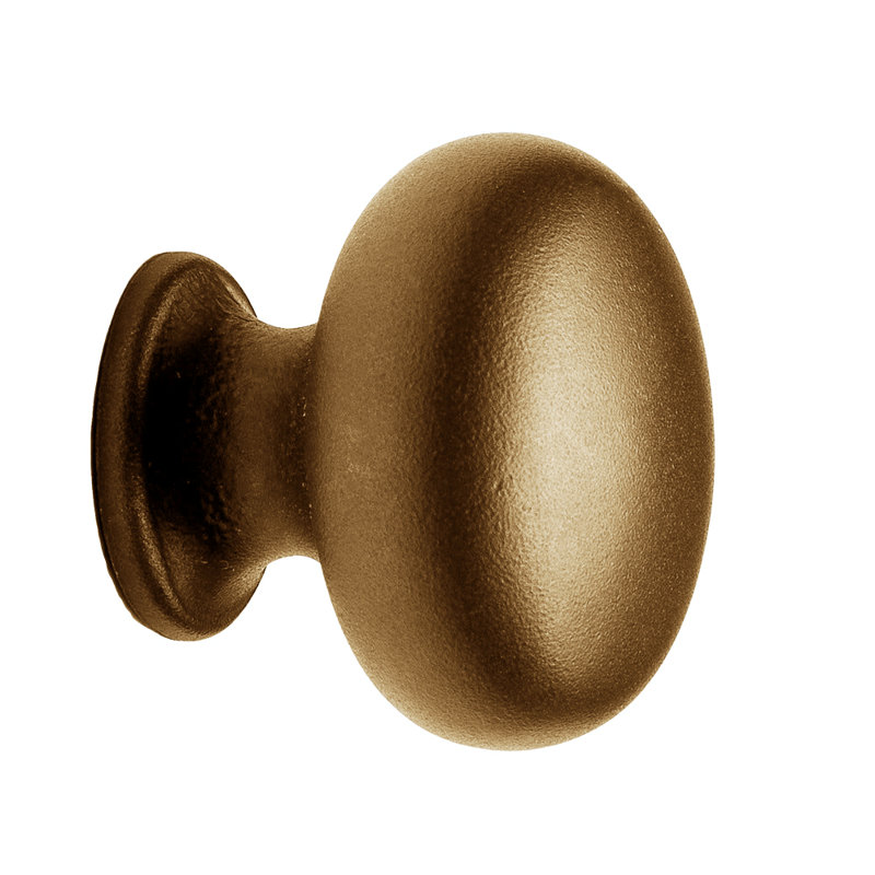 Plymouth Bronze Mushroom Knob, Silicon Bronze Medium