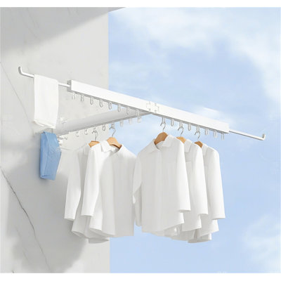 Spacemaster Pro Retractable Folding Clothes Rack
