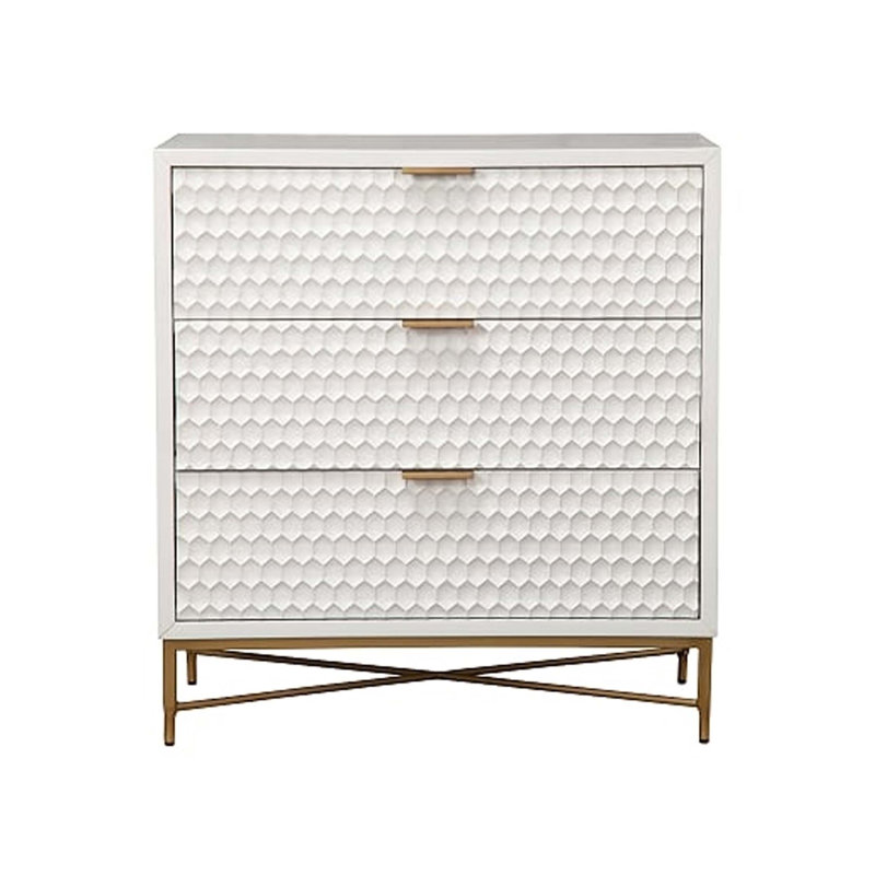 Commode 3 tiroirs Honeycomb