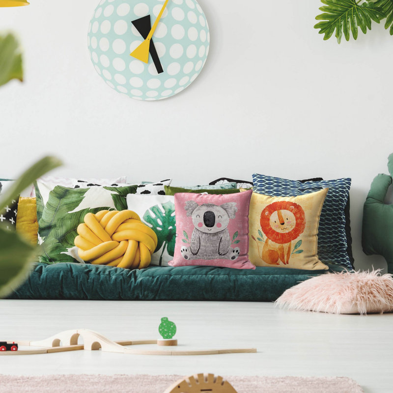 Housse et insert de coussin décoratif intérieur / extérieur Dogan