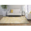 Tapis abstrait en polyester tissé à la machine en or-86879697