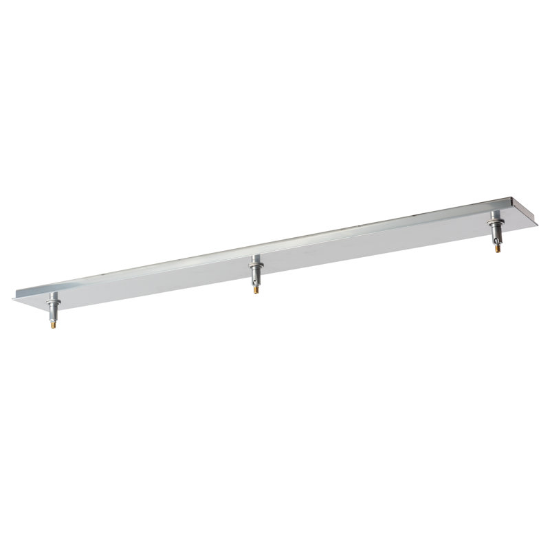 3-Light Linear Canopy, Sterling