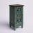 Jozwiak 30.75" Tall 1 - Door Accent Rustic Cabinet with Dual Storage Shelf, Distressed Blue