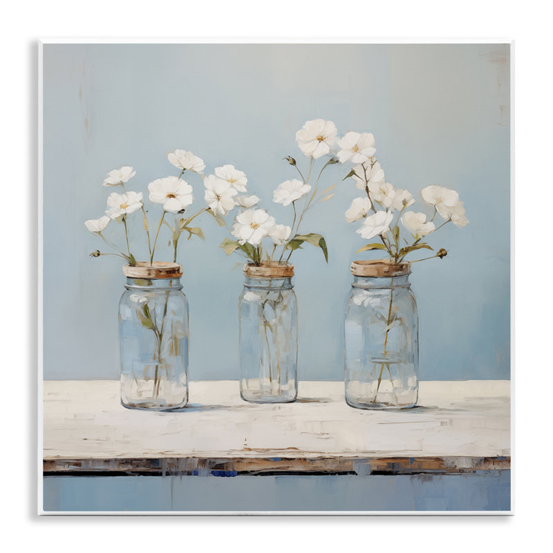 «Country Jar Bouquet», plaque murale par Arlington Prints