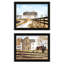 Superbe reproduction d'art de salon, Decor 4U 2, Grandpa's Barn Autumn Af après-midi, art de chambre à coucher encadré noir, mur