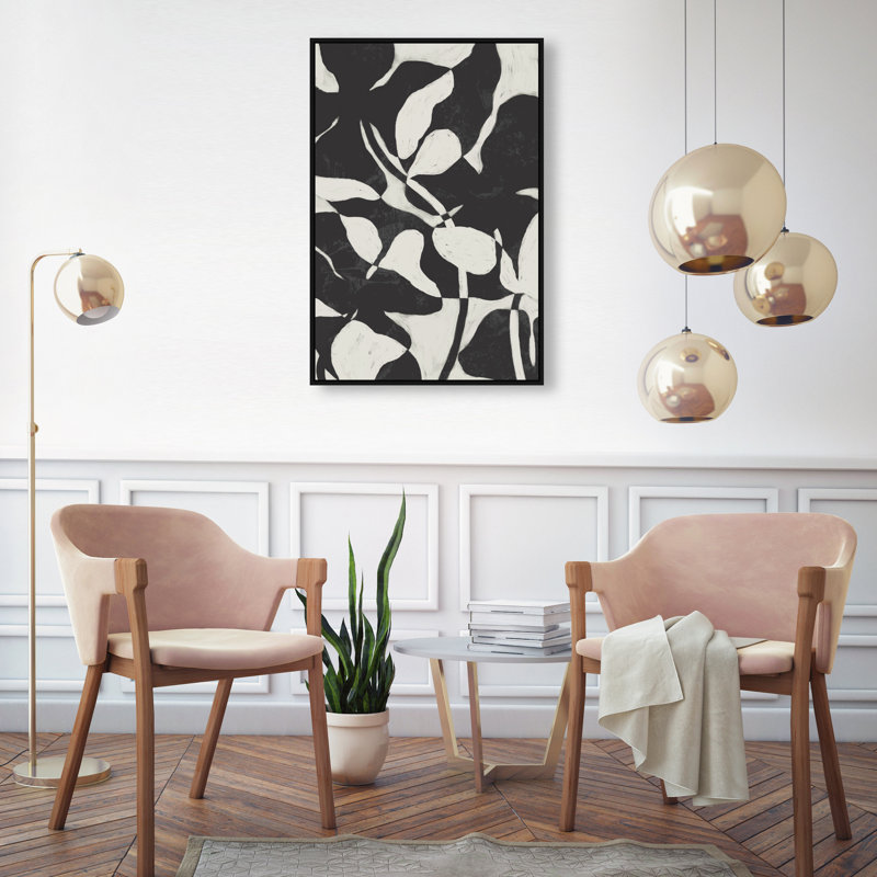 Inverted Nature Print by Oliver Gal, 16"H x 11"W, Black Floater Frame