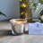 Set of 6 Metallic/Antique Finish Glass Candle Tealight Holders. Ideal Gift for Wedding Bridal Party Reiki LED Votive Tea Light Gardens O4 (Antique Silver)-1384889434