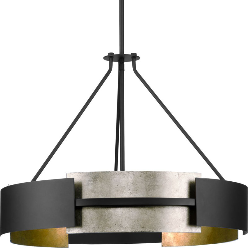 Luminaire suspendu tambour 5 lumières Higinio