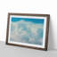 The Crisp Clouds in Abstract - Picture Frame Graphic Art Print-55737540-55737535