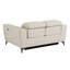 Causeuse en cuir italien avec fauteuil inclinable Global United-1180528176