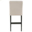Ensemble de 2 chaises de comptoir rembourrées Murtry Boucle-340150066