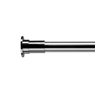 Tringle à rideau de douche droite réglable 72" Stick 'N' Lock
