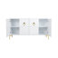 Bois, armoire rectangulaire 65 x 35 po, H 35 po, texturé - 65 po x 16 po x 35 po-89124113