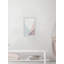 Three Pastel Triangles - Single Picture Frame Painting-41365712