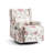 Upholstered Classic Wing Back Manual Handle Swivel Rock Glider Recliner with Naihead Trims-1522077296